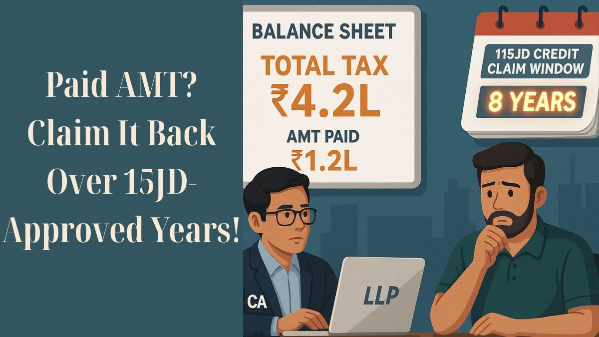 Section 115JD of the Income Tax Act – Understanding MAT Credit for ...