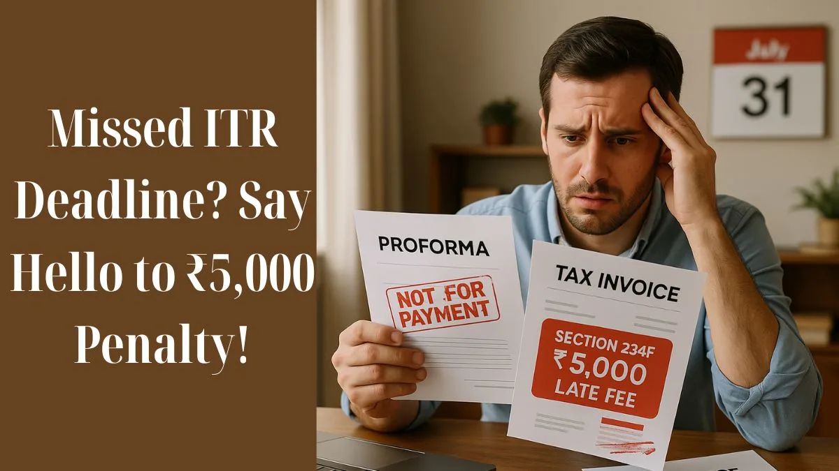 Section 234F of the Income Tax Act – Late Filing Fee That Could Cost You!