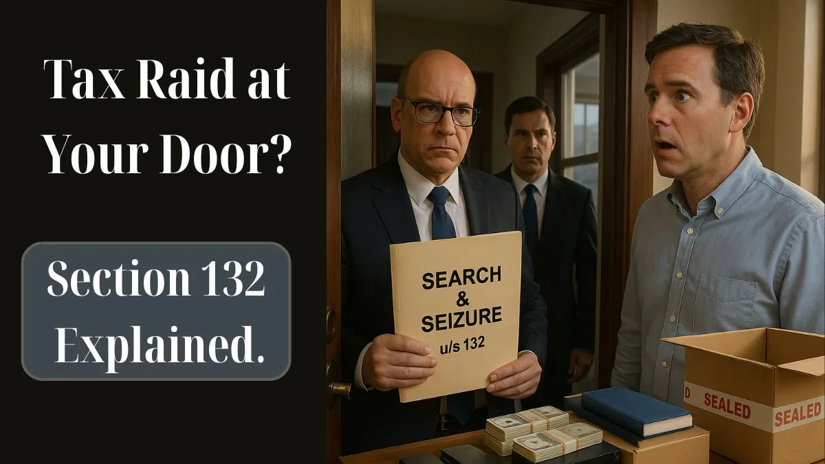 Section 132 of the Income Tax Act: Powers of Search and Seizure Explained
